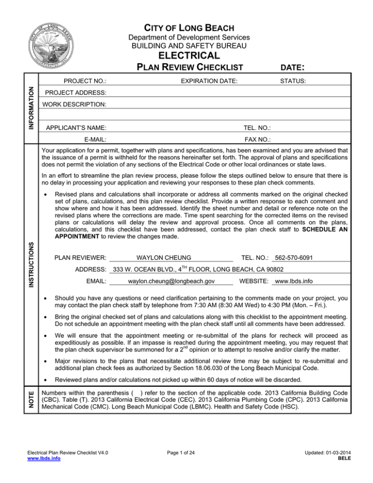 electrical Long Beach Development Services