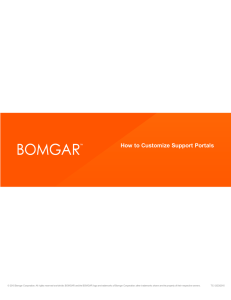 How to Customize Support Portals