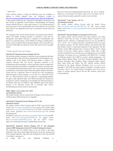 Coriant Product-Specific Terms for Legacy Tellabs Products