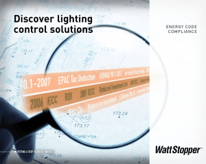 Discover lighting control solutions