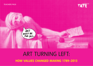 Art turning left