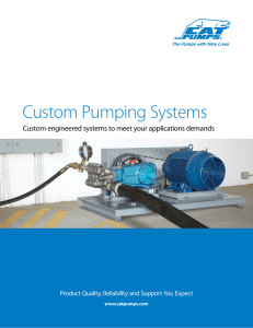 Custom Pumping Systems