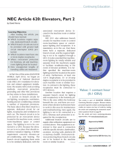 Read Article - Elevator World Inc.