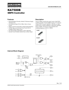 KA7500B SMPS Controller