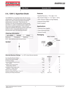 RHRP8120 - Electrocomponents