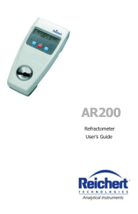 PM AR200 Instruction Manual