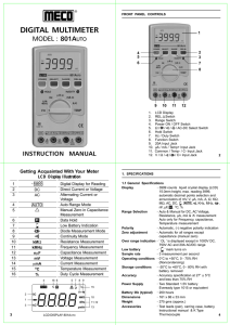 digital multimeter