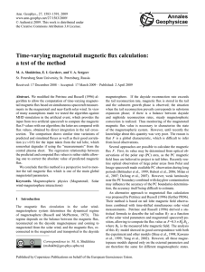 Time-varying magnetotail magnetic flux calculation: a test of the