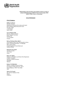 List of participants pdf, 181kb