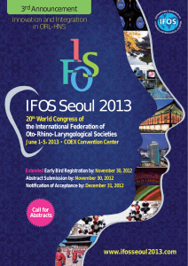 IFOS Seoul 2013 - panamorl.com.ar