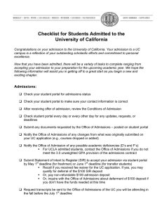 2015 Checklist for UC admits (original)