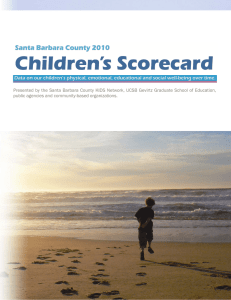 Children`s Scorecard - County of Santa Barbara