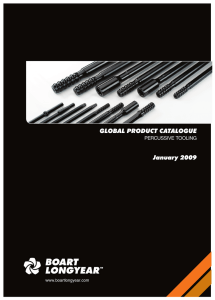 Percussive Tools Catalogue