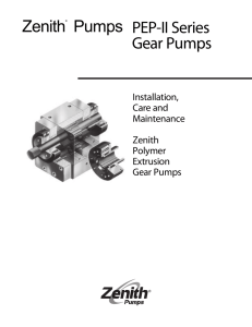 Zenith® Pumps PEP-II Series Gear Pumps