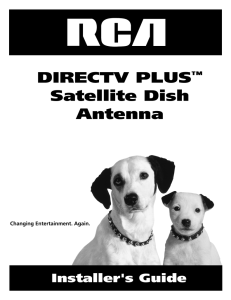 DIRECTV PLUS™ Satellite Dish Antenna