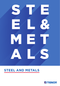 Steel and Metals catalog here