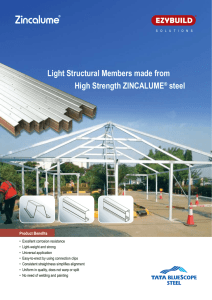 Light Structural Members