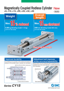 15% reduced x. 15mm shortened Magnetically Coupled Rodless