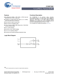 CY2DP1502 - Cypress Semiconductor