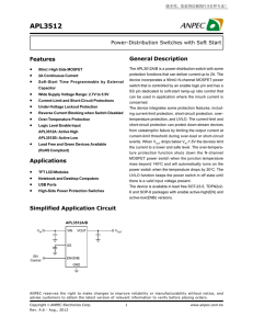 APL3512A - Anpec Electronics