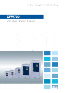 Variable Speed Drives CFW700 - Techni Drive Industrial Drive