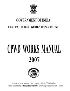 2007 - Central Public Works Department