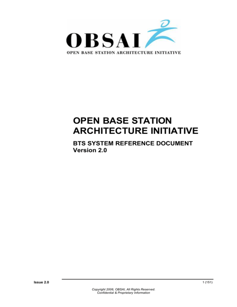open base station architecture initiative