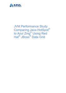 JBoss Data Grid Performance Study