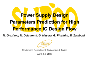 Power Supply Design Parameters Prediction for High