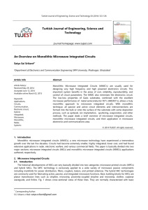 PDF - TUJEST Turkish Journal of Engineering, Science