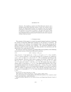 SYMMETRIC FUNCTIONAL DIFFERENTIAL EQUATIONS AND