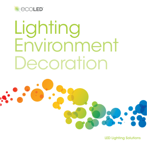 EcoLED DOMESTIC Brochure