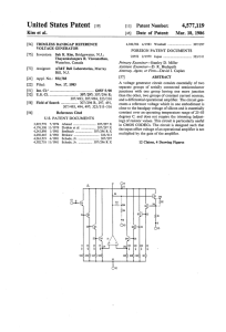 Trimless bandgap reference voltage generator