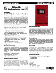 XR2400F Spec Sheet