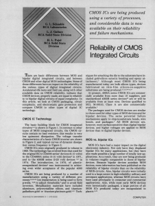 Reliability of CMOS Integrated Circuits