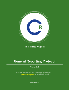 General Reporting Protocol