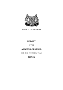 report - Auditor-General`s Office