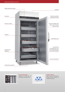 Blood Bank Refrigerator BL-720