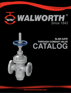 Slab Gate Valves - Setpoint Integrated Solutions, Inc.