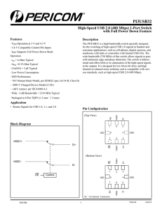 PI3USB32 - Pericom