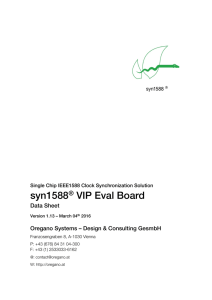 syn1588® VIP Eval Board