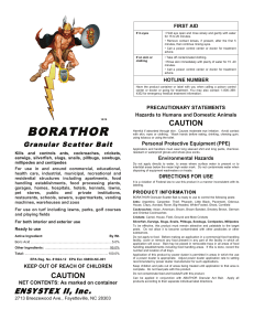 Borathor Granular Scatter Bait