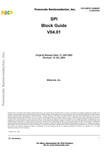 SPI Block Guide V04.01