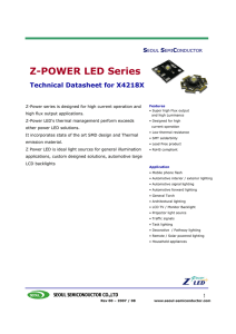 Z-POWER LED Series