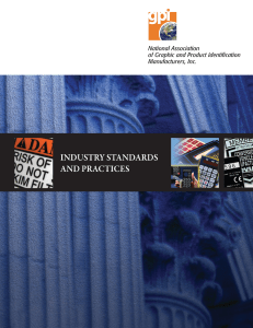 Industry Standards and Practices - GPI