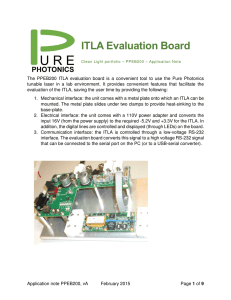 ITLA Evaluation Board