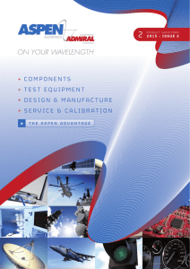 View Catalogue - Aspen Electronics