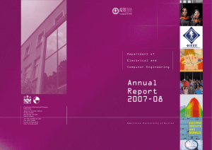 Annual Report 2007-08 - American University of Beirut