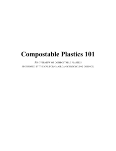 Compostable Plastics 101