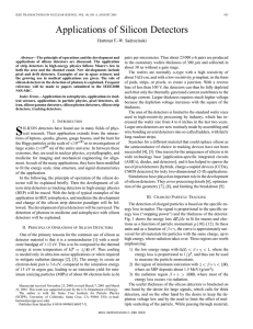 Applications of silicon detectors